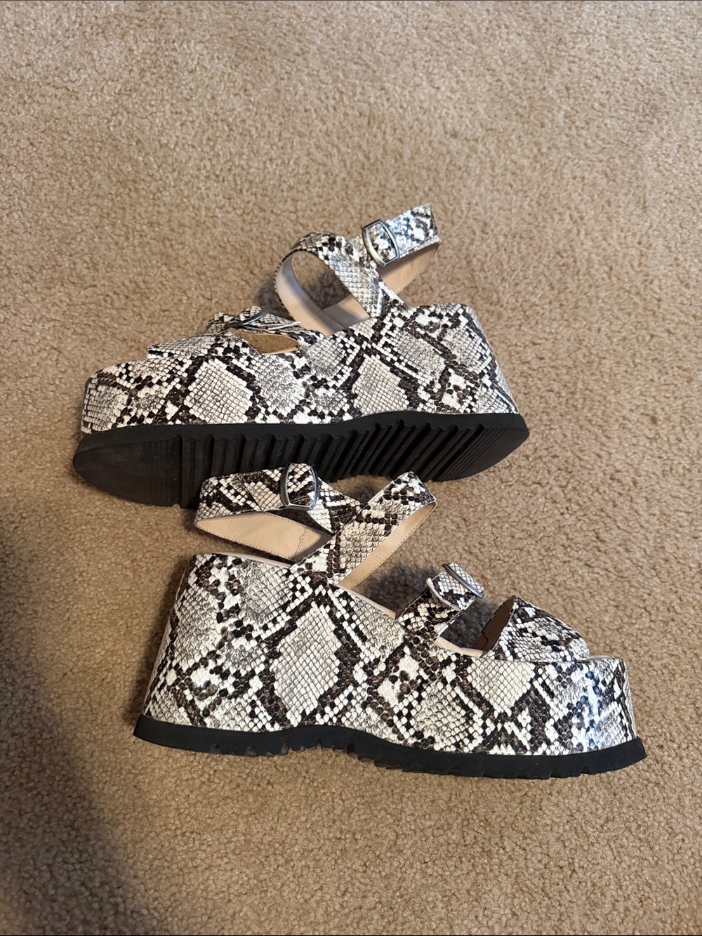 Free People Chelsea Platform Sandals - Picture 6 of 8